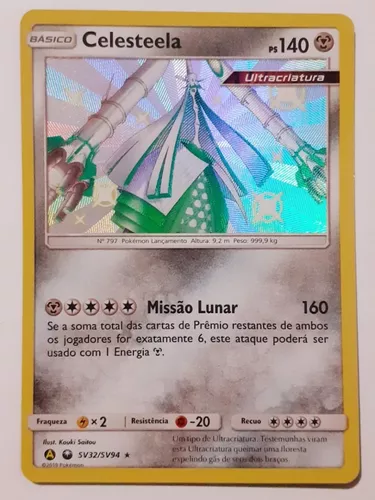 Carta Pokemon Celestela (sv32/94) Shiny