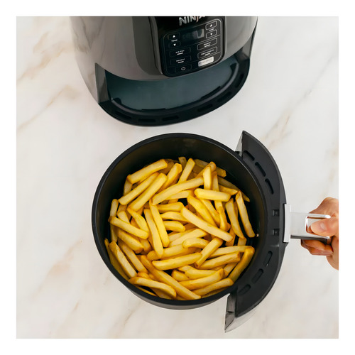 Fritadeira de ar preta Ninja AF100WM 4qt