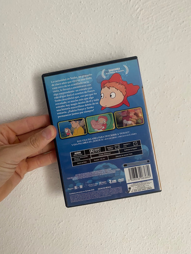 Ponyo El Secreto De La Sirenita Studio Ghibli Pelicula Dvd (Usado)
