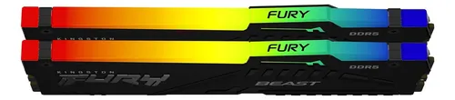 Kingston Fury Beast Rgb 64gb 5600mt/s Ddr5 Cl40 Dimm Escr...