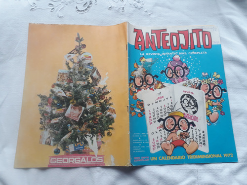 Anteojito Nº 354 - 23 Dic 1971 - Valentina Sonoman Sandokan (Usado)