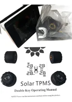 Comprar Sensor Presion Neumaticos Tpms Con C\u002Fpantalla Carga Solar 