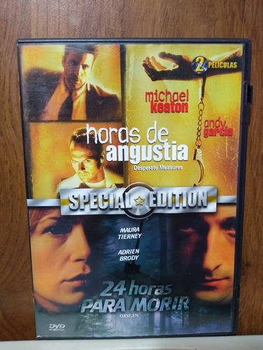 Horas De Angustia - 24 Horas Para Morir Dvd 2 Películas