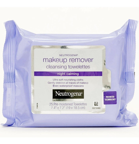 Neutrogena Toallitas Desmaquillantes Night Calming X 25