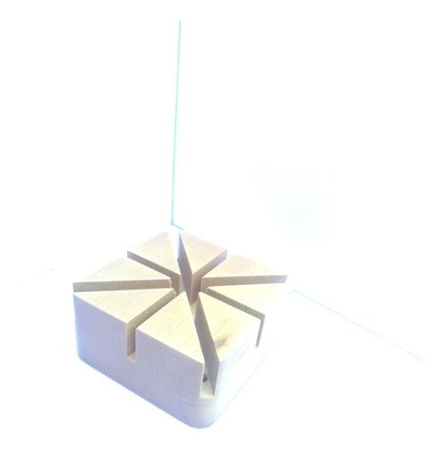 Base De Madera P/ Extraer Pernos Mallas Metal