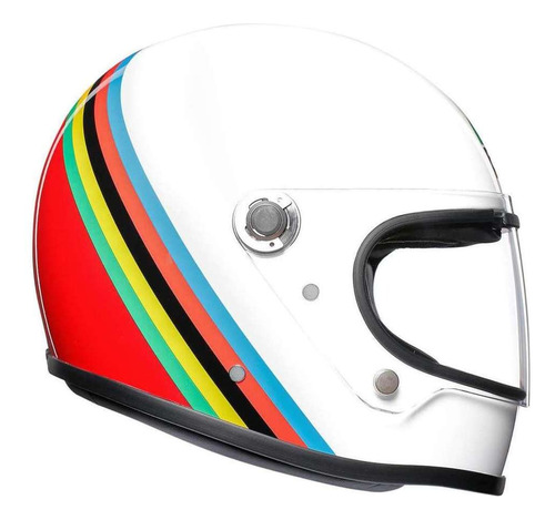 Casco Agv X 3000 Retro Tipo Bullit Cafe Racer Tiendamoto 