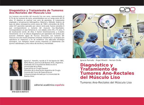 Libro: Diagnóstico Y Tratamiento Tumores Ano-rectales Del