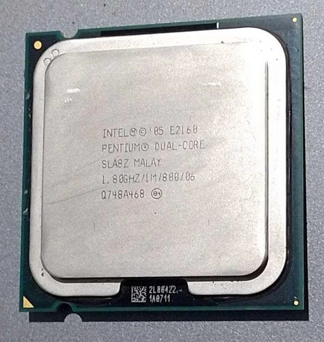 Microprocesador Intel Pentium Dual Core E2160 Slabz 1.8ghz (Usado)