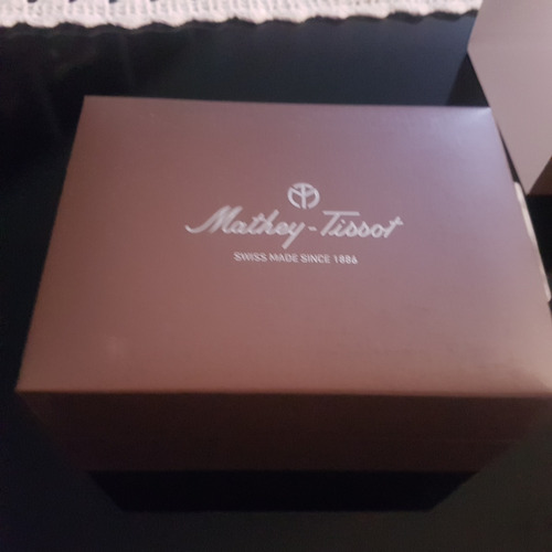 Mathey-tissot Milly Black Mother Of Pearl Dial Ladies Watch