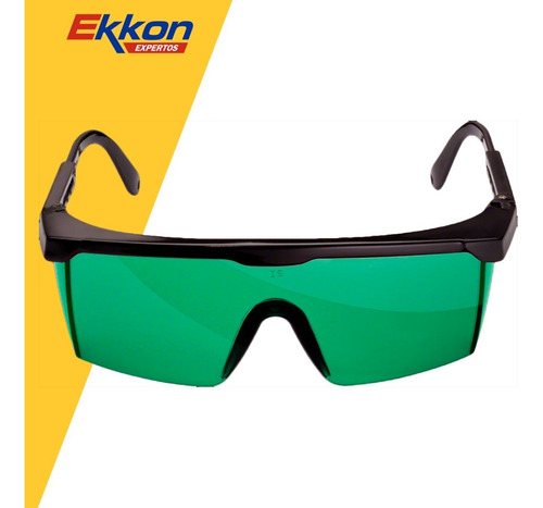 Imagen 3 de 8 de Lentes Gafas Anteojos Para Nivel Laser Bosch Verdes