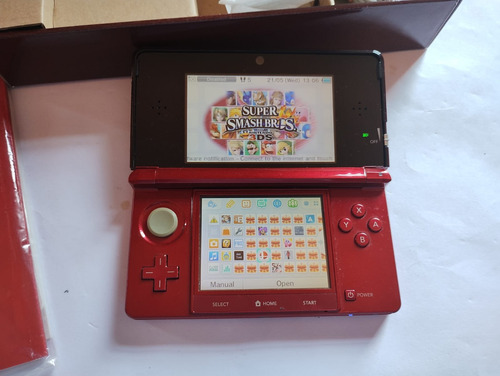 Nintendo 3ds Rojo 32gb Liberado Red Regular (Usado)