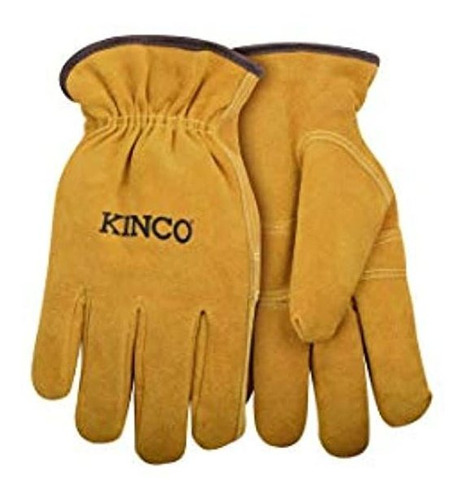 Guantes, Xl Kinco 51pl-xl Alineada Piel Vacuna Split Driver