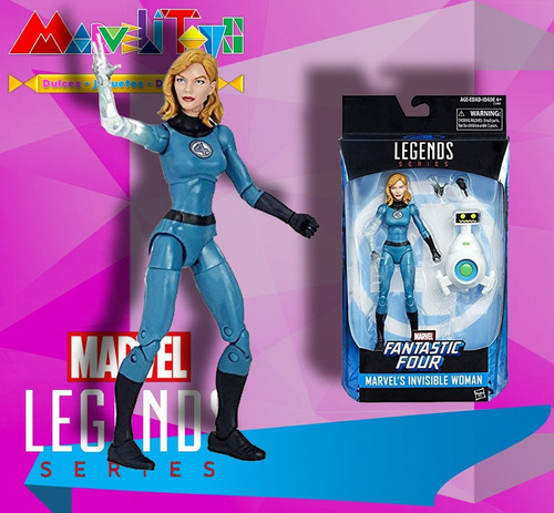 Marvel Legends - Mujer Invisible Invisible Woman