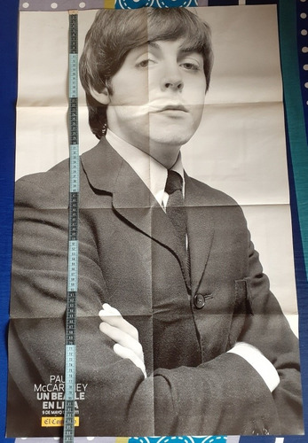 Póster Paul Mccartney Tour 2011 Lima El Comercio