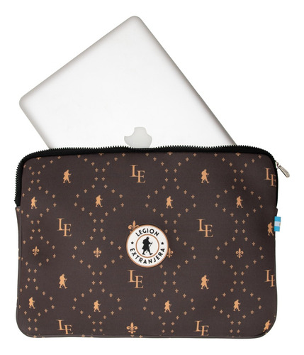 Imagen 1 de 4 de Funda Porta Notebook Sky Marrón