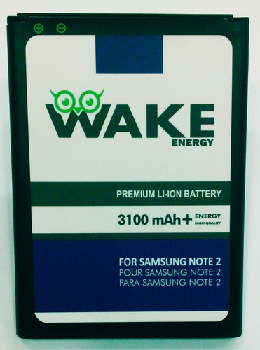 Bateria Pila Wake Samsung Note 2 N7100   