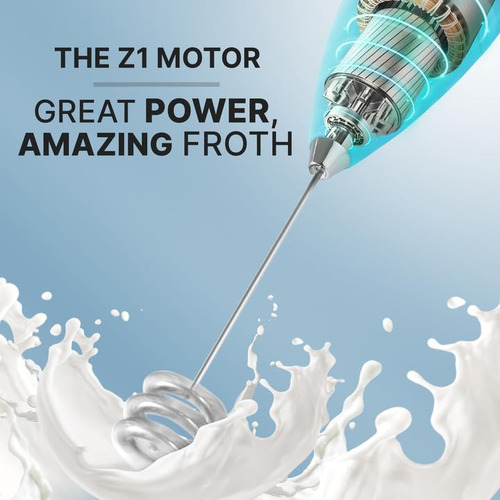 Batidor Portátil Milk Frother Zulay Kitchen Tornado Para Té
