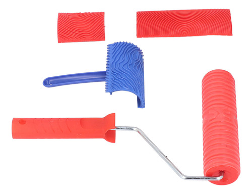 Juego De 5 Rodillos De Vetas Para Madera, Herramientas De Pi
