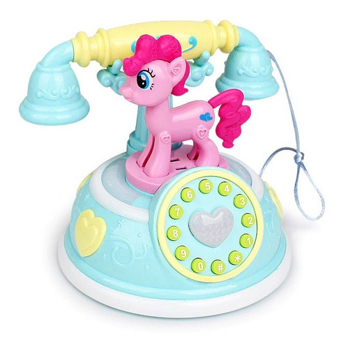 Juguete Pinkie My Little Pony Telefono Musical Luces Botones
