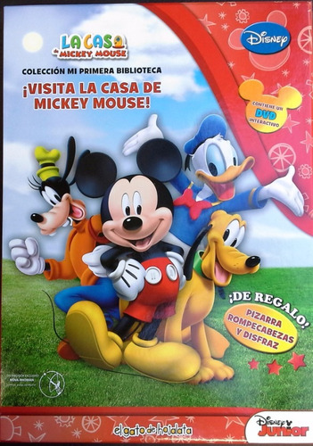Libro La Casa De Mickey Mouse - Primera Biblioteca