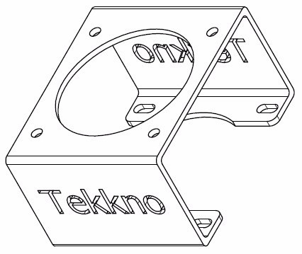 Suporte Motor De Passo Nema34 - Aço Galvanizado