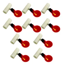 Comprar 10 Bebedouros Automáticos Aves Galinha + Conexão Tee Cano 20
