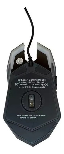 Mouse Gamer Pc Laptop Weibo 3200dpi 4 Botones Led