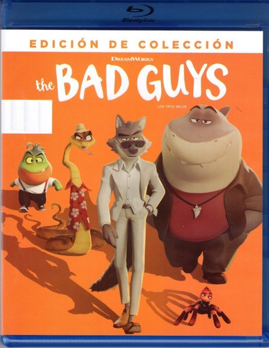 Los Tipos Malos The Bad Guys Pelicula Blu-ray