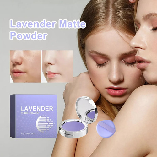 Chillab Polvo Morado,polvo Mate De Lavanda De Oil Control