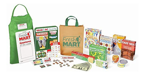 Melissa & Doug Fresh Mart Grocery Store Juego De Juego De Co