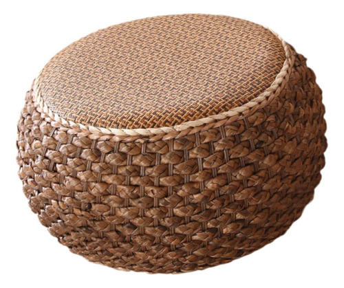 Pouf Otomano Round Footrest Rustic Sofá Taburete De Sofá