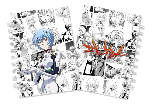 Libreta Notas A6 Evangelion Rei Anime
