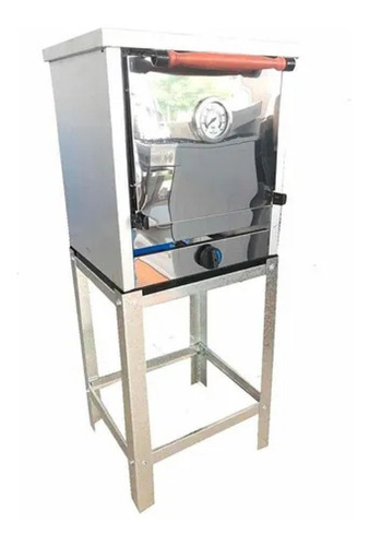 Horno Pizzero 3 Moldes Cincalum C/pta Acero C/valvula Danda