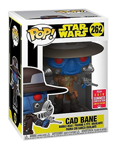 Figura De Accion Funko Pop. Star Wars #262 Cad Bane