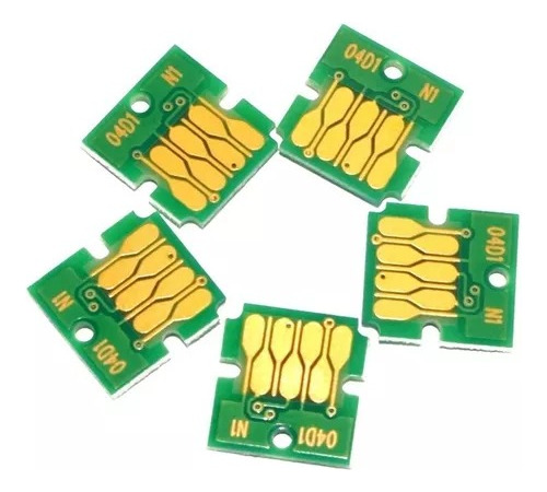 Kit 5x Chip Caixa Manutenção Epson L6161 L6171 L6191 L14150