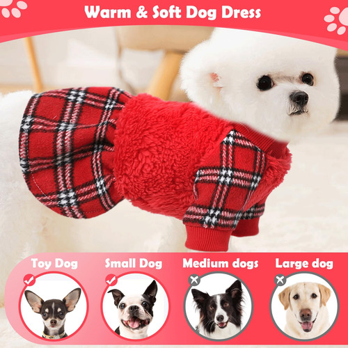 Trajes De Navidad Para Perros Vestidos De Navidad Para Rojos