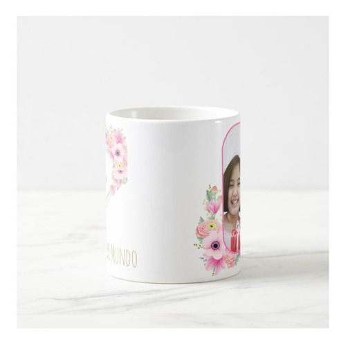 Caneca Personalizada Melhor Mãe Com Foto Dia Das Mães