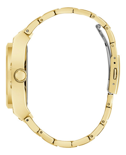 Reloj Caballero Prodigy Guess Mens Gold Hombre Dorado Fondo Verde