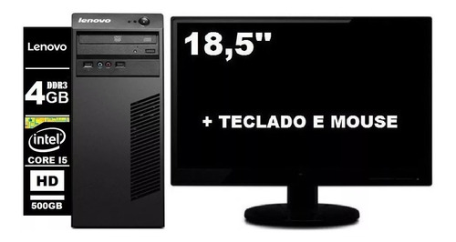 Computador Lenovo Core I5 4570 4gb 500gb - Semi-novo 