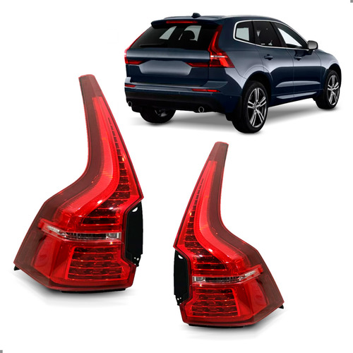 Par Lanterna Xc60 2018 2019 2020 2021 2022 Com Led