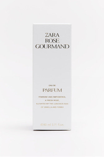 Perfume Zara Rose Gourmand 80ml Dama