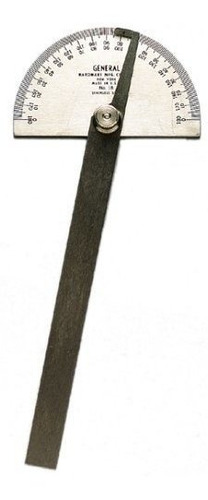 General Tools Transportador Angular De Acero Inoxidable Con