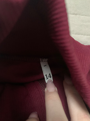 Campera Instituto Argentino Excelsior Bordó S (Usado)