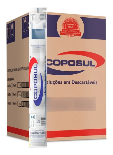 Caixa 2500 Copo 180ml Transparente Full Flex Sp Capital Nfe