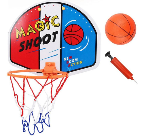 Aro De Basketball Con Tablero Infantil Y Pelota Para Niños