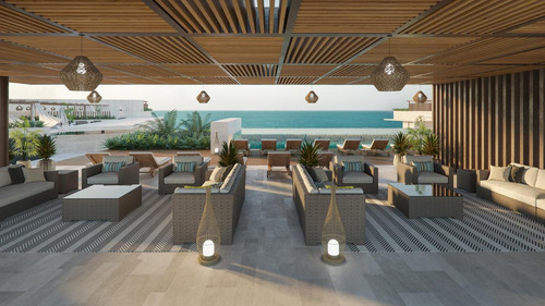 Emma Y Elissa Asombroso Condo Hotel Beach Front | 1 Rec | C. Flamingos | 2da. Planta