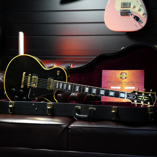 Guitarra Gibson Les Paul R7 Custom Shop Reissue Black Beauty Destro Preto Ébano (Usado)