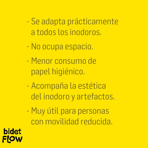 Bidet Plus Flow Ultimo Modelo Oferta! Envio Gratis Hoy