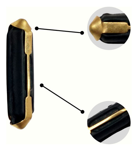 Kit 20 Fusíveis Louça Baquelite 8 Amperes E 20 Fusível 15a