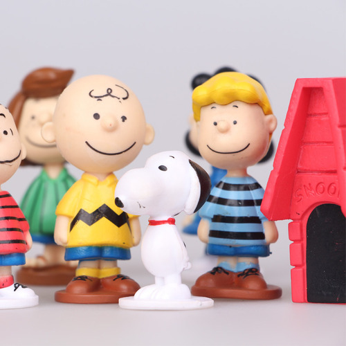 Figura Snoopy Anime Juguetes Collection 12 Piezas